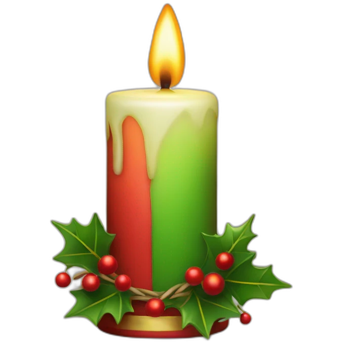 christmas candle landern emoji