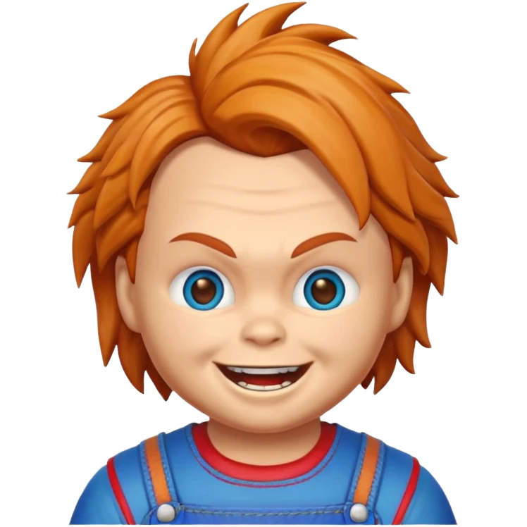 Un emojin de chuky emoji