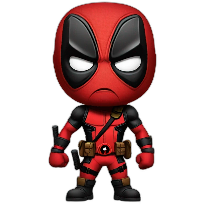 Deadpool angry emoji
