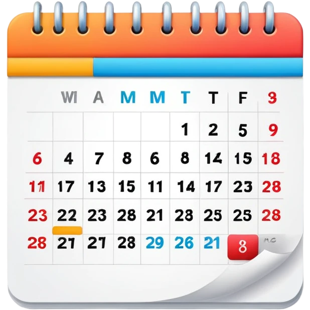 It’s On the calendar!  emoji