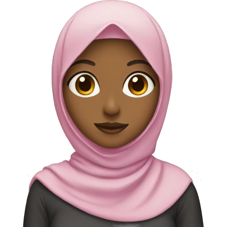 Girl with hijab emoji