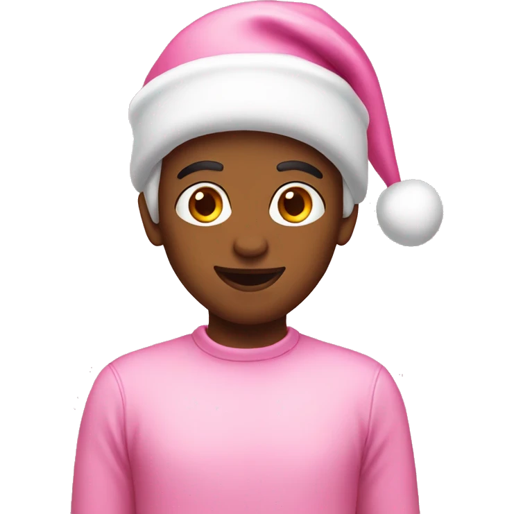 Pink Christmas  emoji