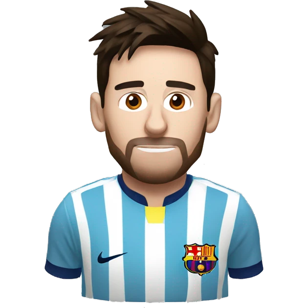 Messi ui fume emoji