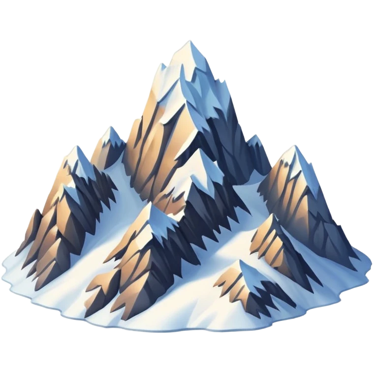 Kanchanjunga mountain emoji