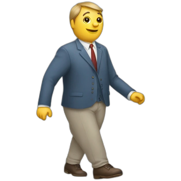 vieillard avec 4 jambes emoji