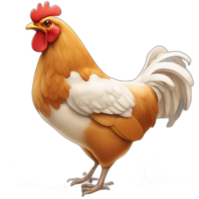 Mac Tyson qui mange du poulet emoji