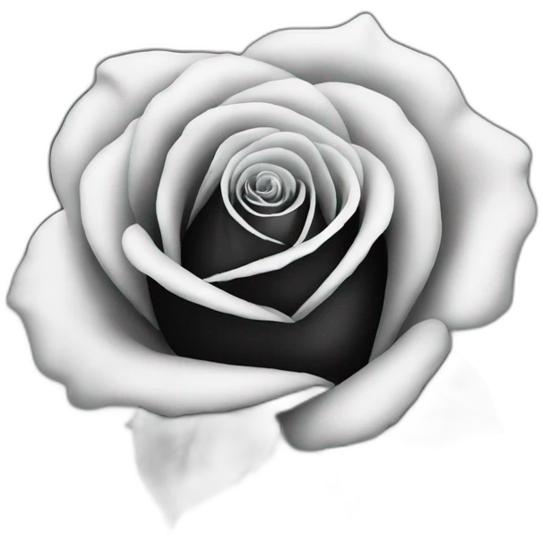Black rose 🥀 emoji