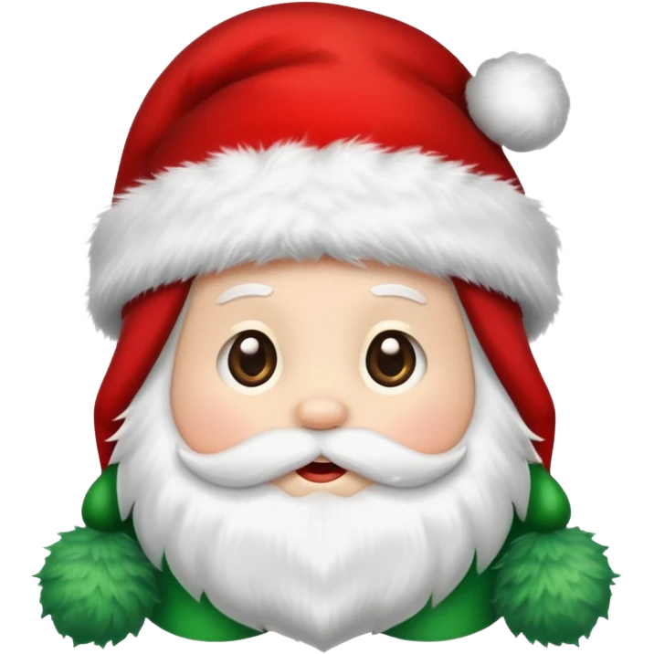 A cute Christmas hat with no santa emoji