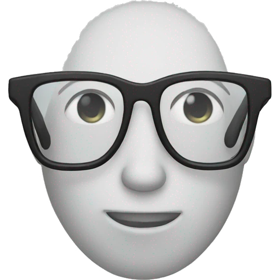 Glasses emoji