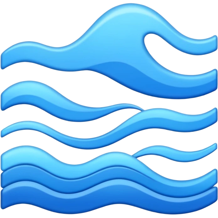 Wavy emoji