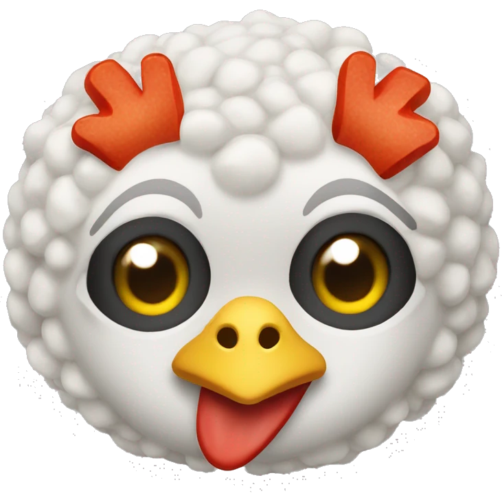 Salt and pepper chicken emoji