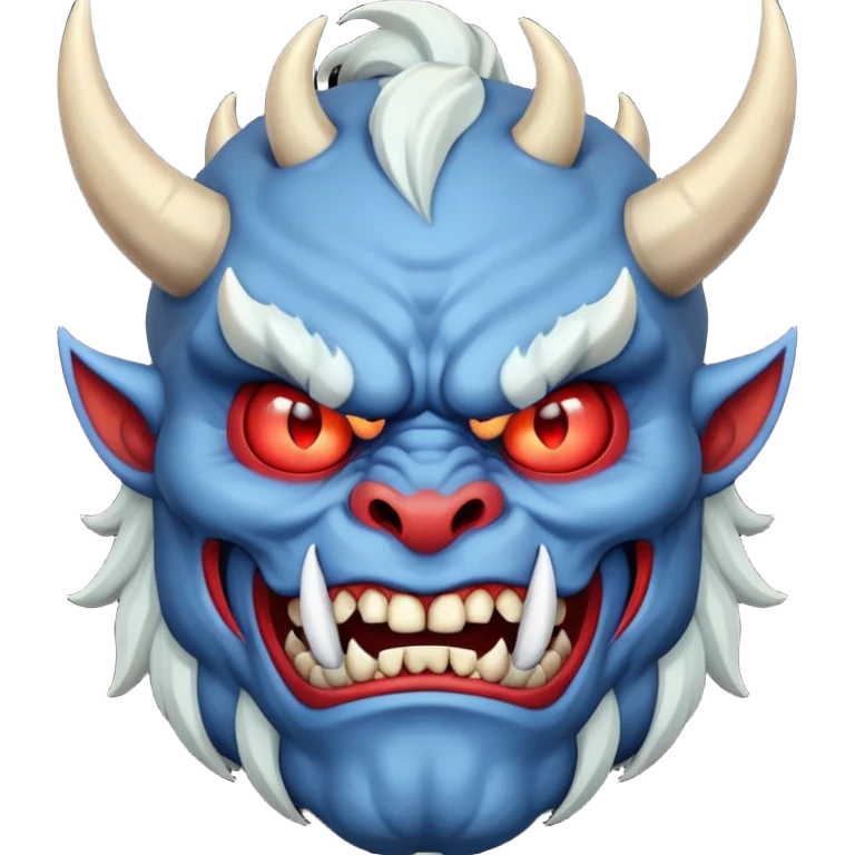 blue oni emoji