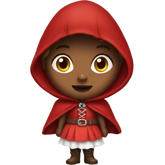 Little red riding hood emoji