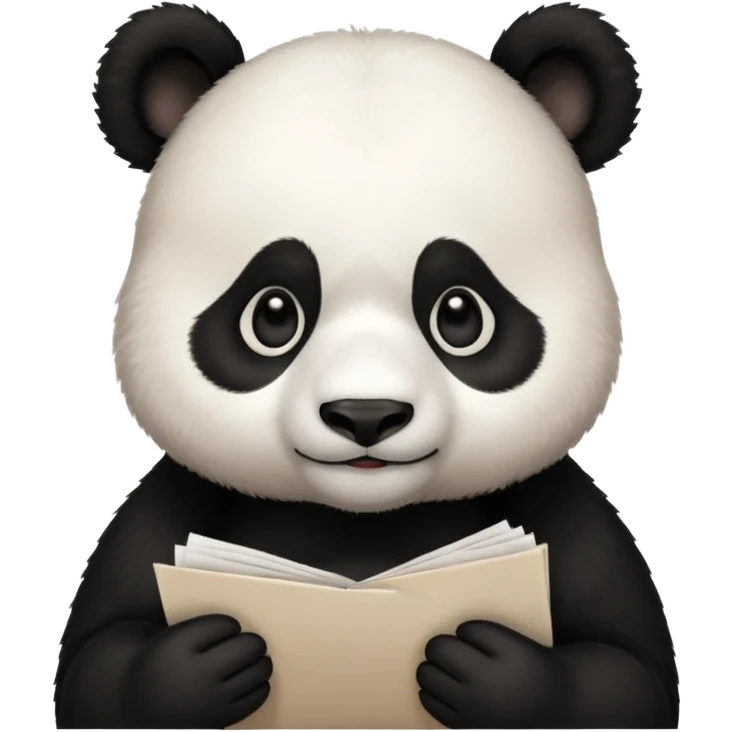 Panda asking for please review my pull request code  emoji