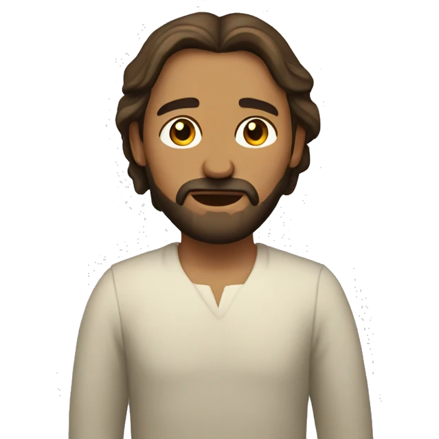 Jesús abrazando  emoji