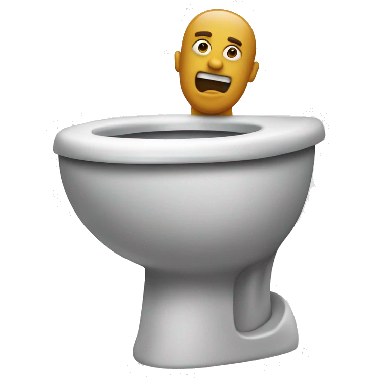 skibidi toilet gang sign emoji