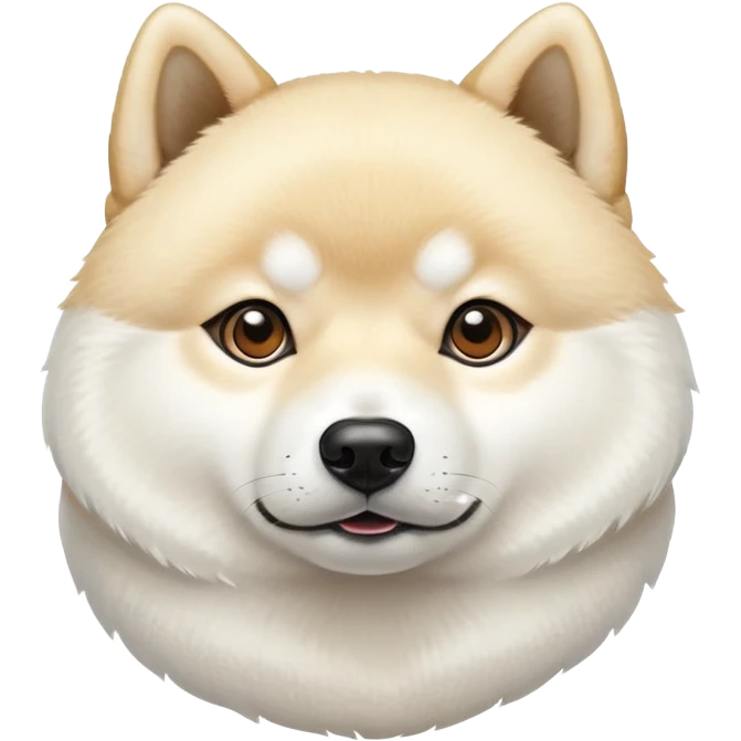 White Shiba Inu emoji