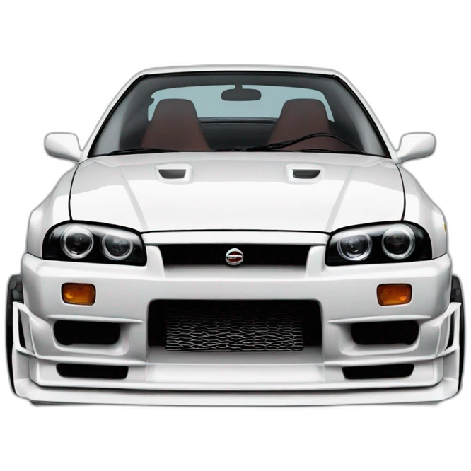 Nissan skyline r34 fast ans furieuse emoji