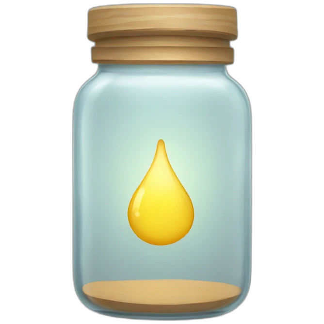 open glass light jar emoji