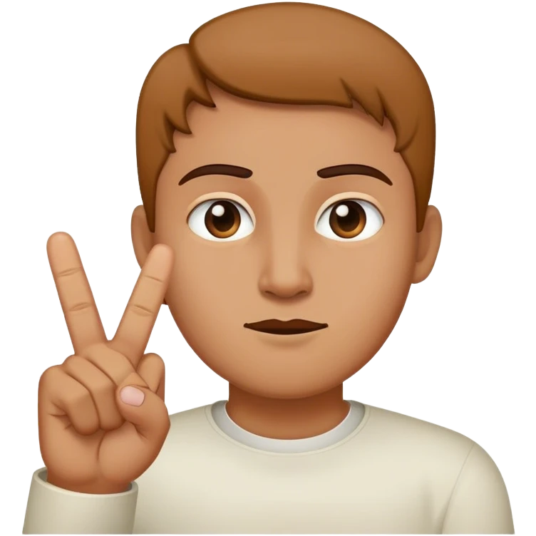 Someone sticking up the middle finger  emoji