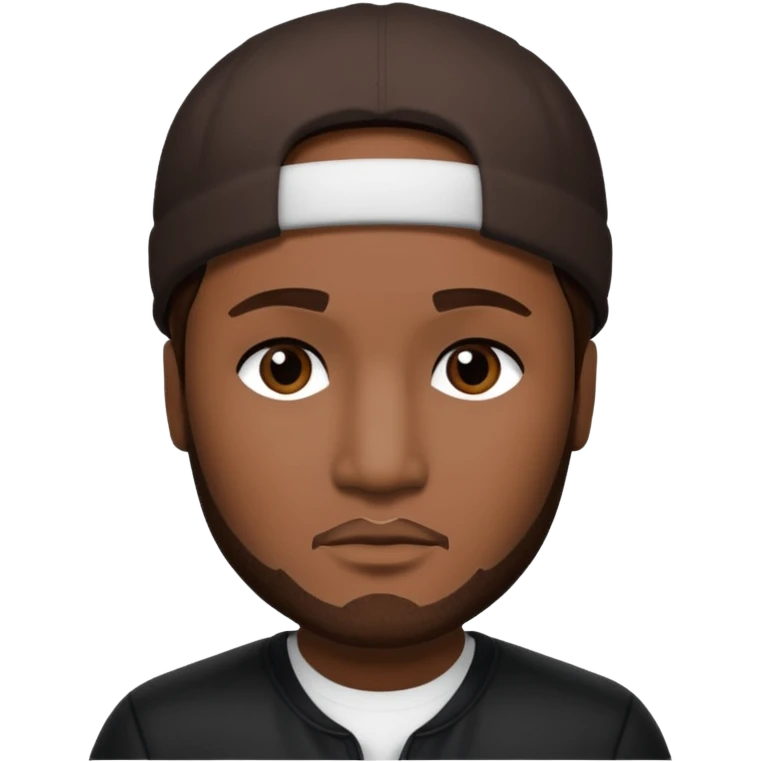 Jeezy with dark brown hair emoji