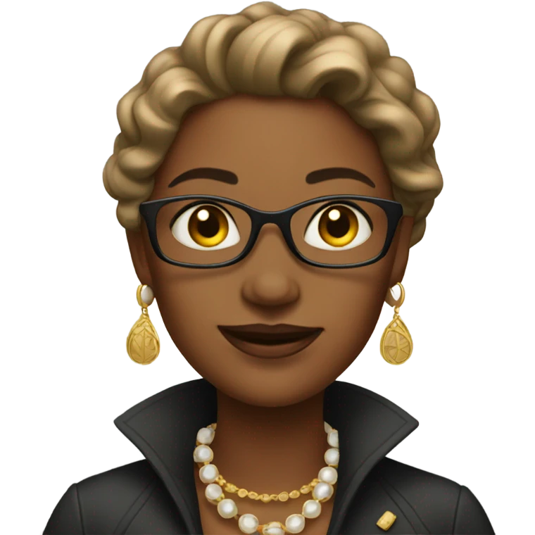 rich woman emoji