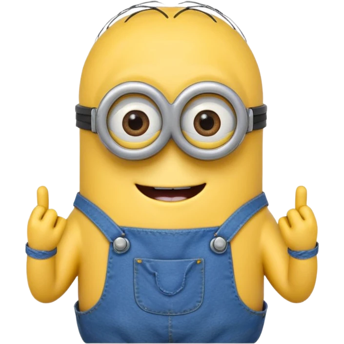 Minion without hand emoji