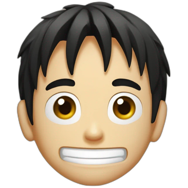 L’objet d luffy emoji