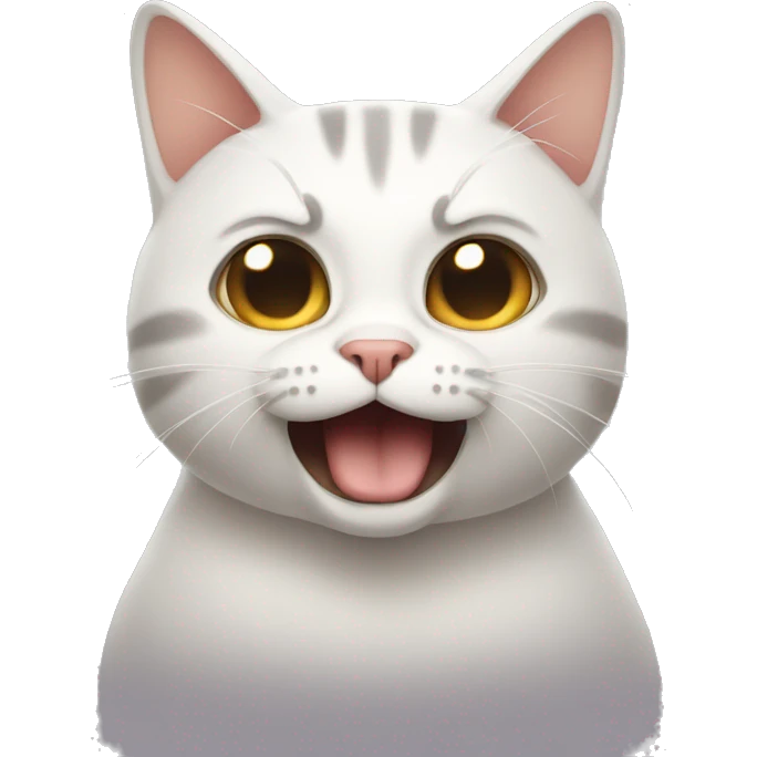 shocked cat emoji