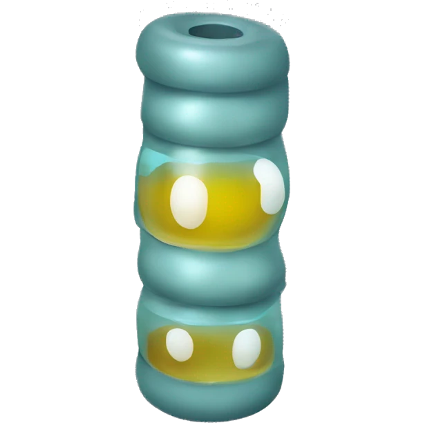 Tubo de burbujas para rehabilitación emoji
