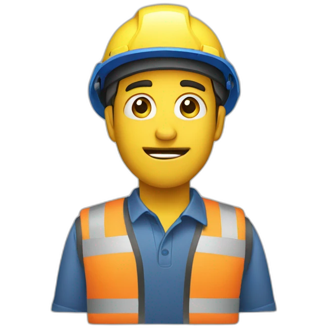 trabajador accidente emoji
