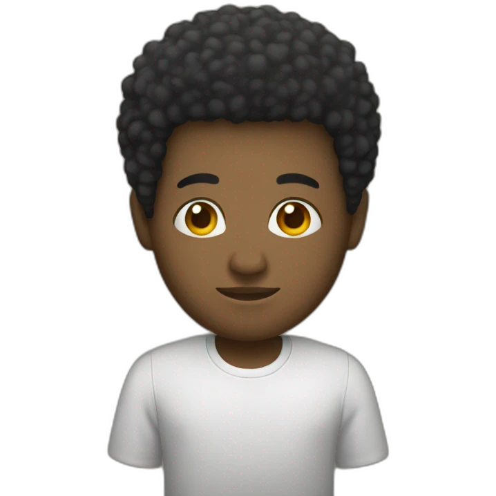 Dominican afro emoji