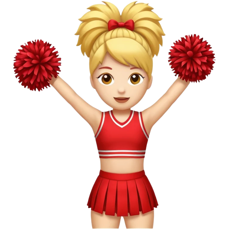 cheerleader pom pom emoji