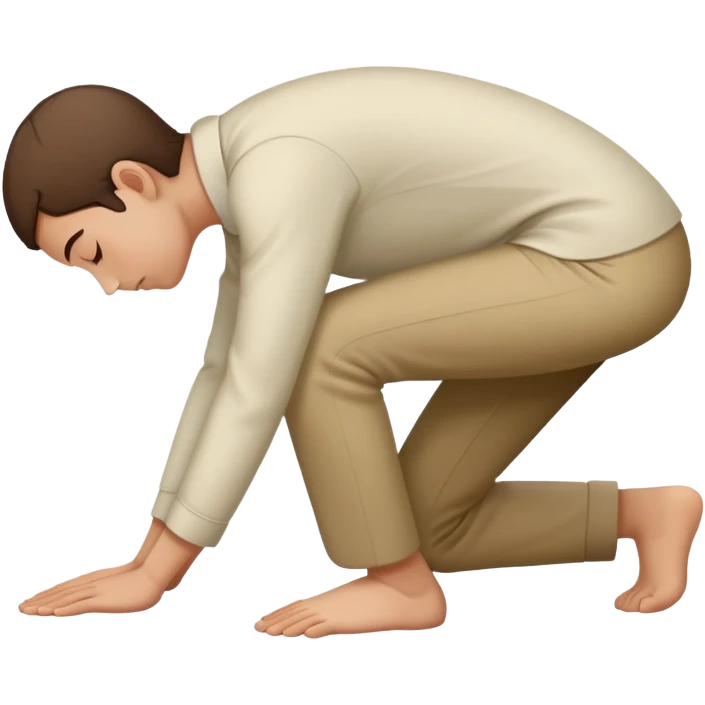 Bowing very low  emoji