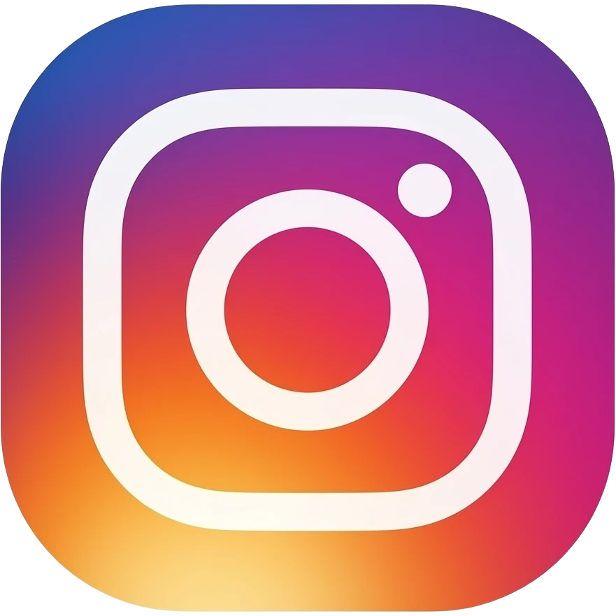 Instagram logo emoji