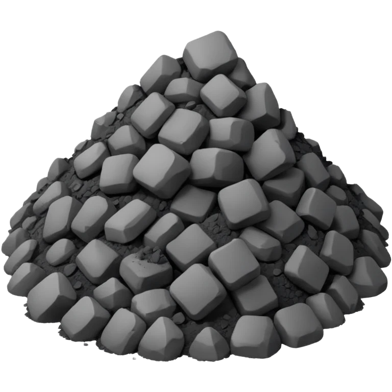 a pile of ashes emoji