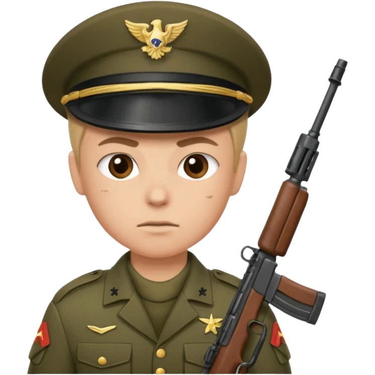 Murder, military, video game  emoji