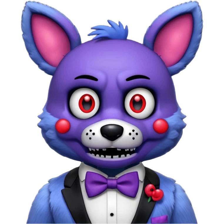 Bonnie(blue) from the Five Nights At Freddy's movie emoji