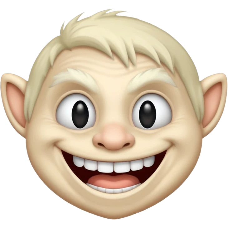 Troll face emoji