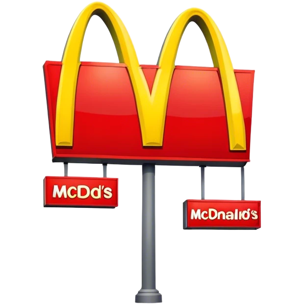 Mcdonalds emoji