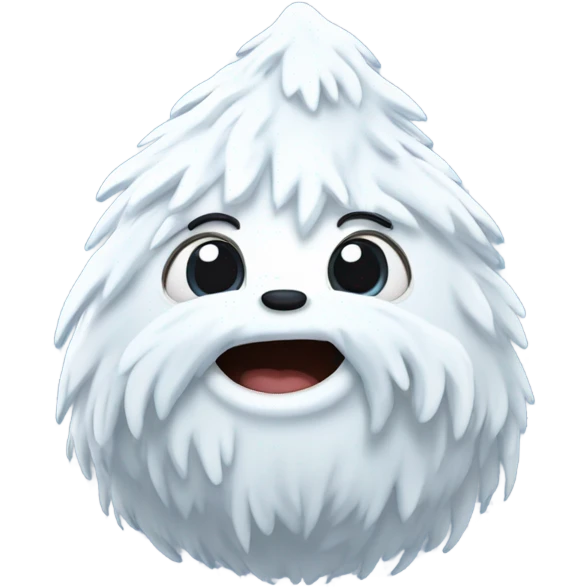 A yeti poop emoji emoji