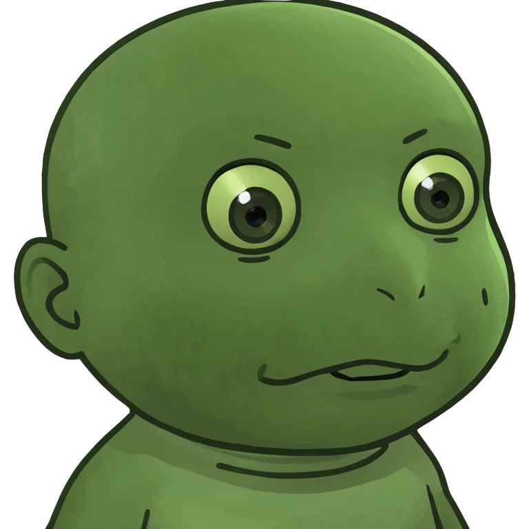 Pooping baby emoji
