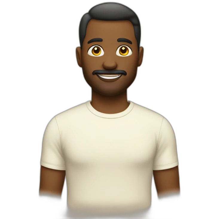 Daddy with cream tshirt emoji