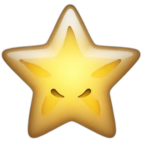 Star Reviews icon with white background  emoji