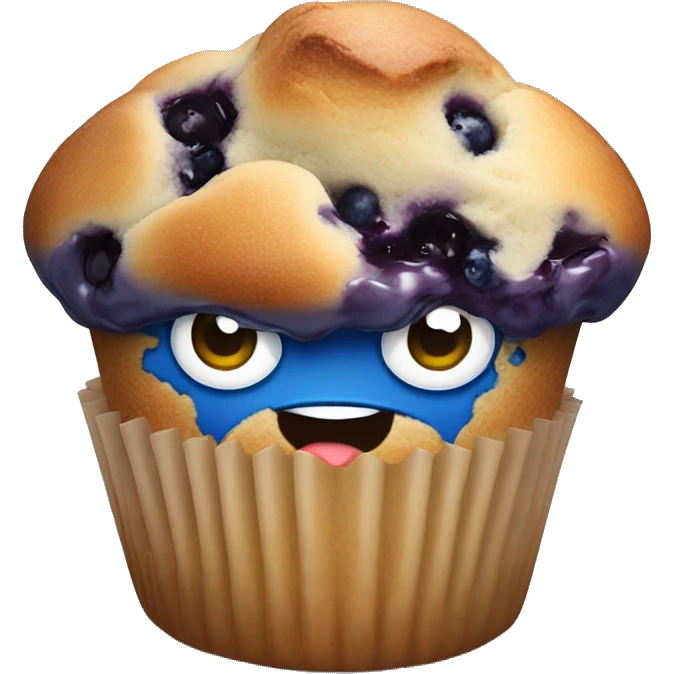 blueberry muffin emoji