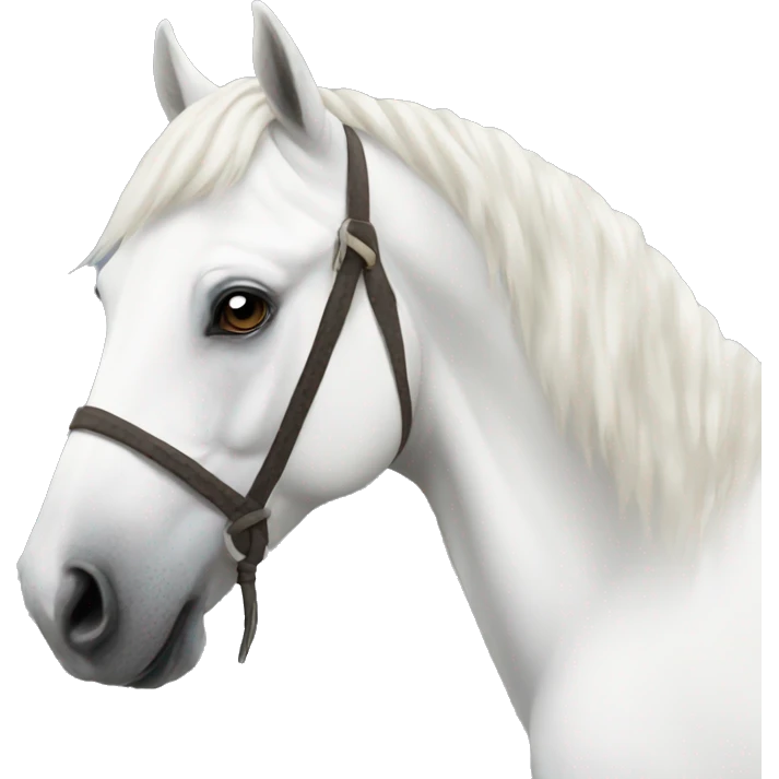 White horse emoji