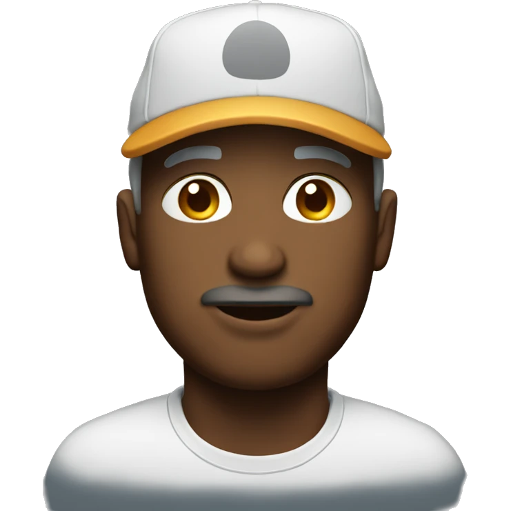 man with a cap emoji