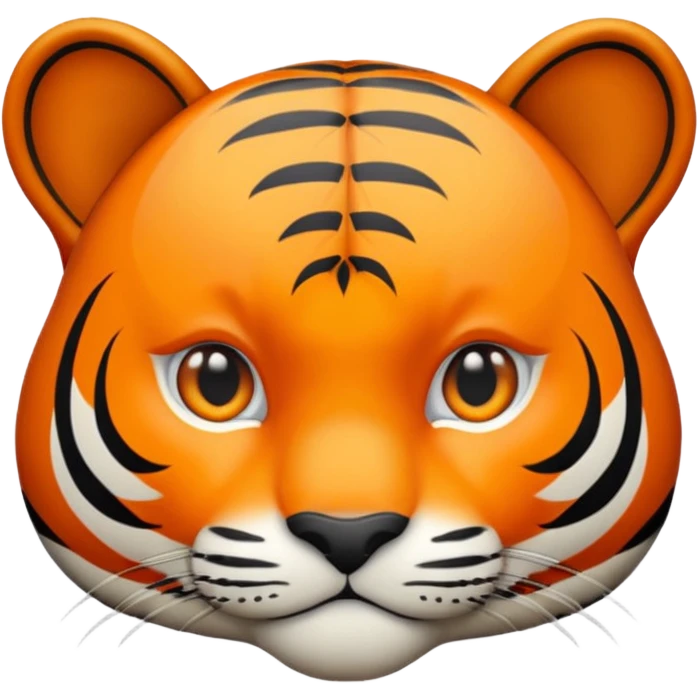 Tiger in love  emoji