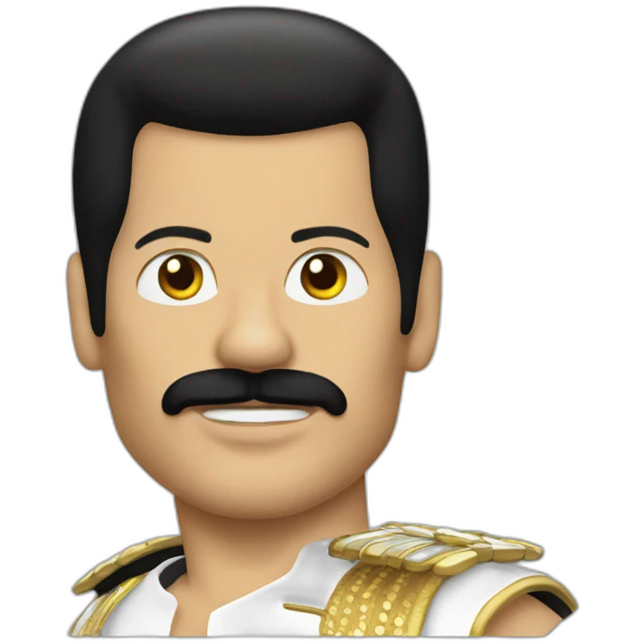 Freddie Mercury emoji