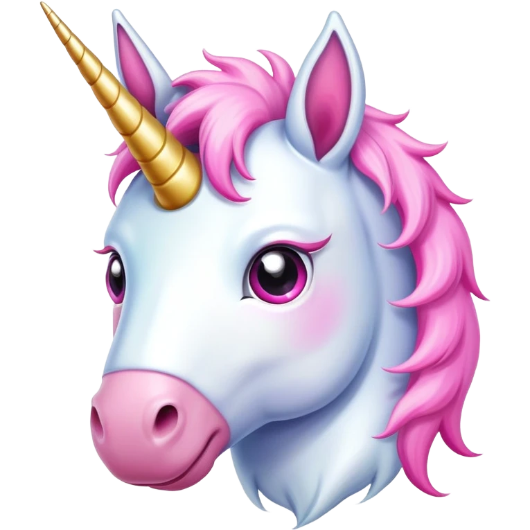 Unicorn with a snot emoji